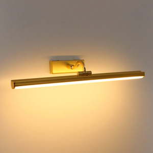 Lámpara de Pared LED Moderna para Baño, Impermeable, con Espejo de Maquillaje Simple y Luz Frontal para Inodoro - Product Image 3