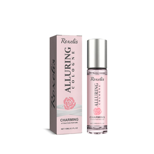 Colonia Roll On Attraction, Aroma Floral de Rosas de Larga Duración, 10 ml, Aceite de <span class=keywords><strong>Perfume</strong></span> Portátil para <span class=keywords><strong>Mujer</strong></span>, para Citas, Uso Diario, Fiestas y Viajes - Product Image 1