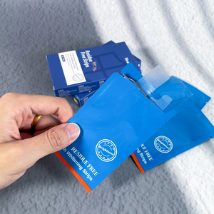 Bandes blanchissantes pour les dents avec logo personnalisé, 3HP, blanchiment rapide, 14 traitements pour les taches jaunes - Product Image 1