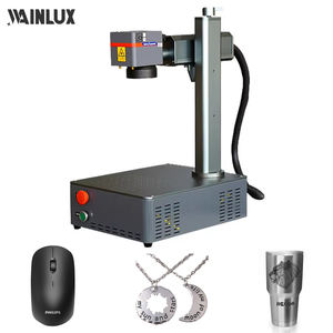 Wainlux z12 תג כלב לייזר דיגיטלי חריטת מכונת דפוס לייזר מתכת עם סיבובית - Product Image 1