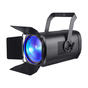 Hot bán 15-60 ° Auto Zoom spotlight 300W <span class=keywords><strong>LED</strong></span> Fresnel đèn cho tv-show DMX Theater Studio buổi hòa nhạc ánh sáng sân khấu - Product Image 2