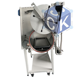 Benchtop Vacuum Glove Box (31"x 26" x 28") with Airlock and vacuum Flange & Gauge - VGB-3