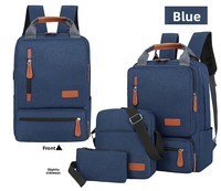 Sac à dos professionnel Laycell personnalisé pour femmes et hommes, grand format, en jean respirant et nylon durable avec fermeture éclair – Vente en gros
