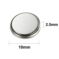 Batería de Botón Pkcell CR1025 3v, Batería de Litio Tipo Moneda de 30mah para Linterna, Regalo