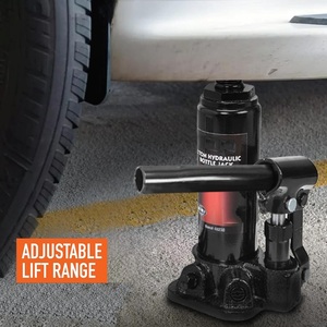 Высококачественный гидравлический бутылочный домкрат грузоподъемностью 2-10 тонн, портативный вертикальный домкрат для ремонта автомобилей и грузовиков - Product Image 6