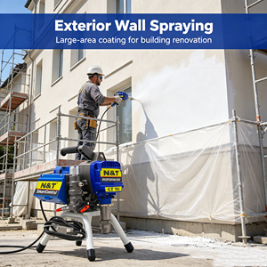 <span class=keywords><strong>Pistola</strong></span> de Pintura Eléctrica sin Aire de 1500W, Máquina de Pulverización con Presión Máxima de 3000 psi, Capacidad de la Taza de 2.5L/MIN, 220V - Product Image 5