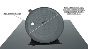 भारी शुल्क पोर्टेबल ग्रेनाइट लिफ्टर पत्थर उठाने उपकरण इलेक्ट्रिक वैक्यूम सक्शन कप संरचना टाइल ग्लास लकड़ी 150 किलो क्षमता - Product Image 2
