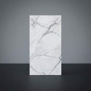 Brilon Grey 600x1200mm Polished Marble Look Glazed Porcelain Floor And Wall <b>Tiles</b> - Product Image 2
