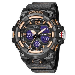 Montre de luxe pour homme SMAEL, montre sport numérique étanche 8008 - Product Image 6