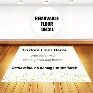 Calcomanías Personalizadas de PVC para Pista de Baile de Bodas y Fiestas de Cumpleaños, Diseño Rectangular para Ventanas - Product Image 2