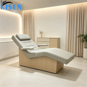 Kisen 2026 Nueva Camilla de Belleza con Ajuste de Cabeza para Pestañas Rizadas, Salón de Belleza, Mesa de Masaje, Camillas para Pestañas, Cama Facial de Belleza, Cama para Pestañas - Product Image 3