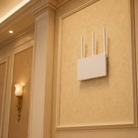 Punto de Acceso Celular 4G LTE para Interiores, 2x125mW ENodeB FDD Multibanda B1 B3 B7 B20 B28, Pico-Cell Integrado con PoE+ para Cobertura en Oficinas