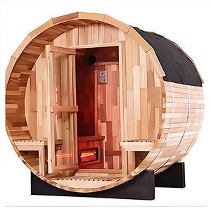 Fabricant professionnel de sauna extérieur en <span class=keywords><strong>bois</strong></span> moderne, sauna finlandais traditionnel en <span class=keywords><strong>bois</strong></span>, poêle à vapeur extérieur - Product Image 5