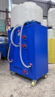 Machine de récupération d'huile usagée à haute efficacité pour transformateur d'huile brute, utilisant un moteur-pompe, état neuf, usage industriel