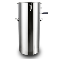 Seau extracteur de miel en acier inoxydable épaissi, agitateur, outils d'apiculture, machine à fondations pour cadres de ruches LIANHENONGMU