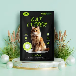 Clumping Natural Sodium Mineral Sand Cat Litter