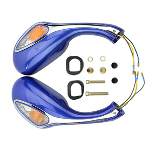 GOOFIT-<span class=keywords><strong>espejo</strong></span> retrovisor para motocicleta, intermitente de 8mm para GY6, 50cc, 80cc, 125cc, 150cc, 250cc - Product Image 3