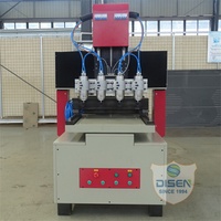 Routeur CNC 4 axes à faible bruit, prix usine, kit complet pour le travail du bois, machine de bricolage pour le travail du bois, Siemens Bearing Syntec/NC Studio/Mach3 PLC Gear