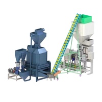 Ligne complète de production de granulés de bois 1 tonne/heure Ligne de production de granulés de sciure de bois biomasse