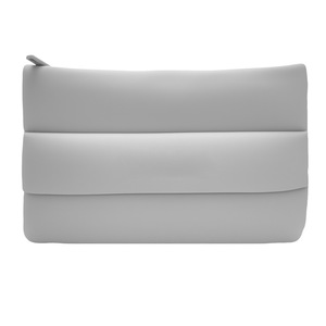 Trousse de Toilette Suspendue Légère en Néoprène Résistante à l'Eau Jaune Gris Zippée Moyenne Portable pour Voyage - Product Image 6