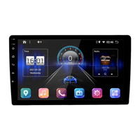 Radio de Auto con Pantalla Táctil IPS Doble DIN de 9 Pulgadas, Reproductor GPS, Carplay Inalámbrico, Bluetooth, Wifi, Video, Audio, Unidad Principal Multimedia
