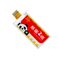 Tampilan epaper 2.66 inci harga display eink hitam putih merah kuning supermarket tampilan tinta