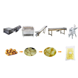 Brandelli di patate confezionati sottovuoto, bastoncino di patate, linea di lavorazione cubetti di patate - Product Image 3