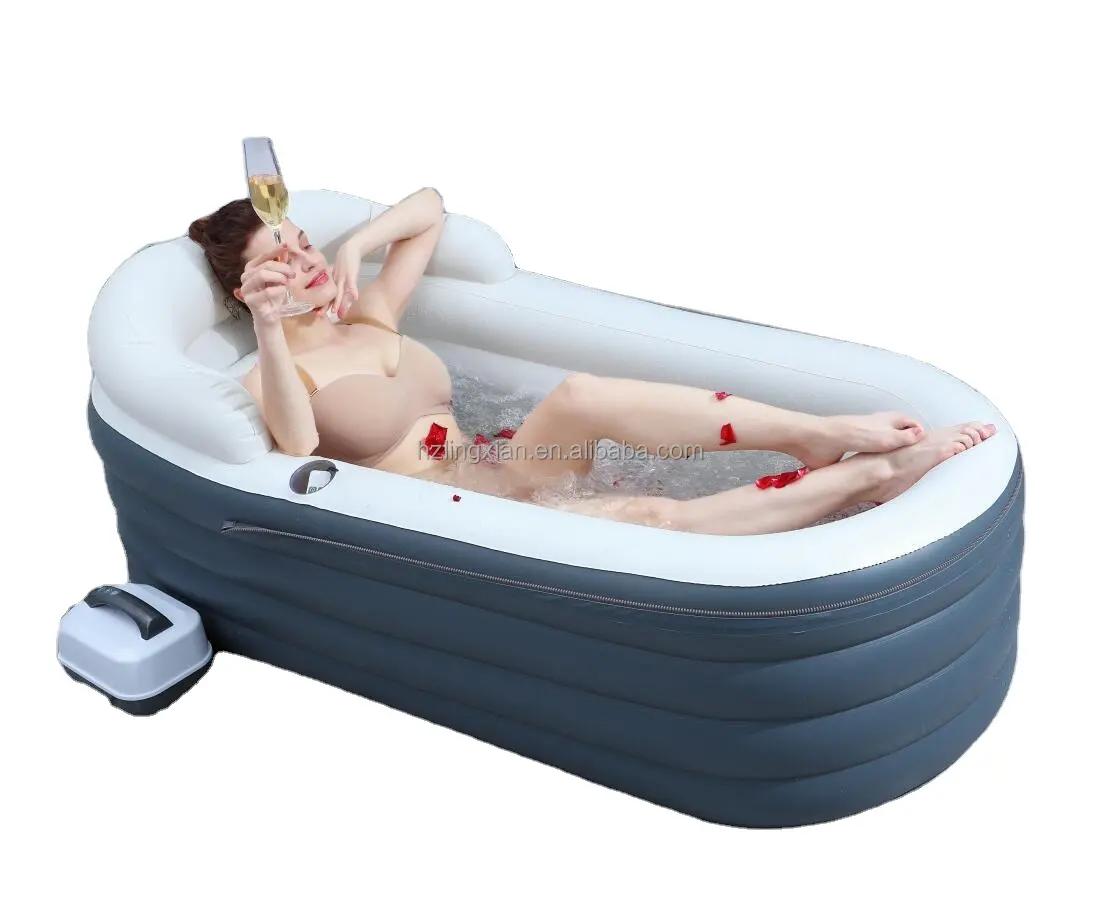 Vasca da bagno gonfiabile per adulti caratteristica doccia mantenere la temperatura bagno cina vasca gonfiabile automatica a basso prezzo