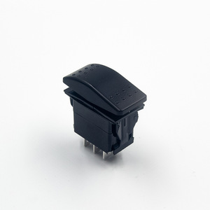 Interruptor basculante Spdt On Off 100000 veces, material ABS Ip65 para automóviles, vehículos recreativos, barcos, autobuses - Product Image 1
