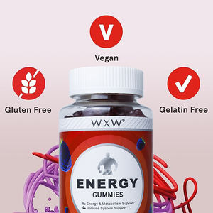 WXW Stock Prime Energy <b>Gummies</b> <b>Vitamin</b> B12 & Green Tea Supplement Support Focus & Energy <b>for</b> <b>Adults</b> Not Children Pregnant Women - Product Image 4