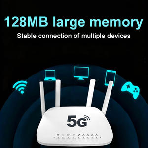 Router CPE Wifi6 5G de Doble Banda 2.4G 5G AX1800 con <span class=keywords><strong>4</strong></span> Puertos LAN y Ranura para Tarjeta SIM - Product Image 4