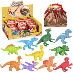 30pcs Volcano Card Pack Petits Jouets Colorés En Plastique Dinosaure Trading 2025 Nouveautés - Product Image 2