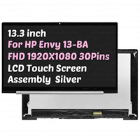 Layar Sentuh LCD FHD 13.3" untuk HP Envy 13T-BA100 L96788-001