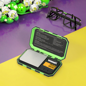 High Quality Portable <b>Digital</b> <b>Pocket</b> Jewelry <b>Scale</b> 0.1g Accuracy 500g Capacity Battery Miniaturized High-End Weight Display - Product Image 3