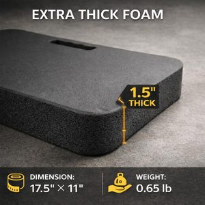 Custom Size EVA Waterproof <b>Foam</b> Kneeling <b>Pad</b> With Handle - Product Image 2