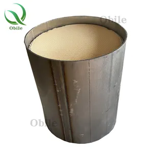 Transporteur métallique de catalyseur de nid d'abeilles en métal de Chine de haute qualité pour le convertisseur catalytique