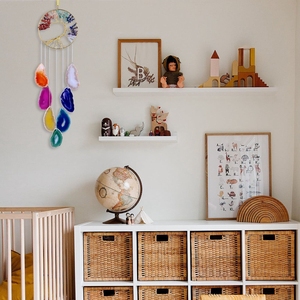 Carillon éolien en cristal naturel DIY en gros pour la décoration intérieure, acheter chez <span class=keywords><strong>Taiba</strong></span> Agate - Product Image 4