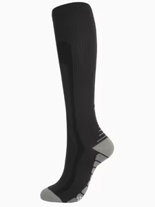 Customised Sports <b>Socks</b> Knee High Factory Soccer <b>Socks</b> Breathable <b>Moisture</b> Wicking Anti Slip Comfort Fit Bulk Custom Orders - Product Image 3