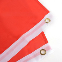 Drapeau Norvégien 90*150 cm Impression Numérique Polyester Mât en Acier Inoxydable 35 pieds Fournisseur Direct Transfrontalier