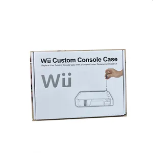 Complete Set Of WII Game Console Casings WII Host Casing Equipped With Screw Plug Sticker Bracket WII Accessories