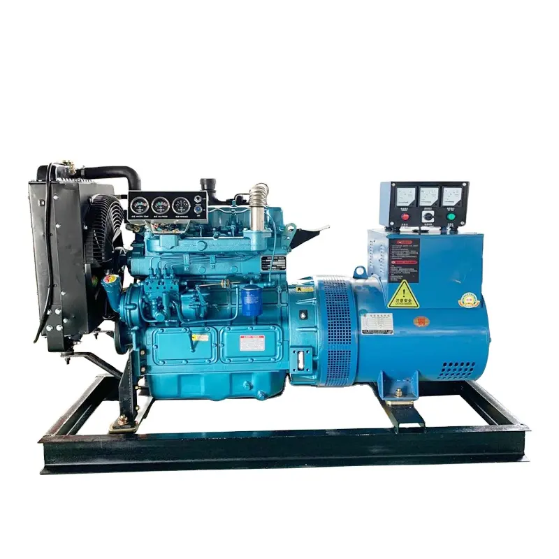 Most cheap price Chinese 30kw open type silence type generator water cooled for home use hot sell 