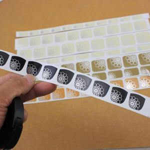 Autocollant de bouteille de thé boisson <span class=keywords><strong>fantaisie</strong></span> bon marché impression personnalisée étiquettes auto-adhésives étanches - Product Image 1