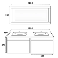 Armoires de salle de bain ensemble de vanité armoire de 30 pouces avec évier dessus de vanité de salle de bain avec évier