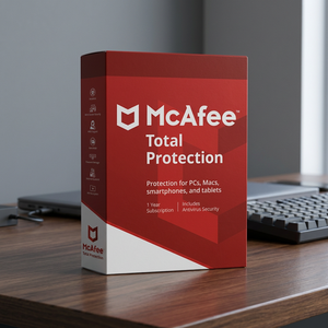 McAfee Total Protection Home Antivirus y Seguridad para 5 Dispositivos con 1 Año de Protección - Product Image 3