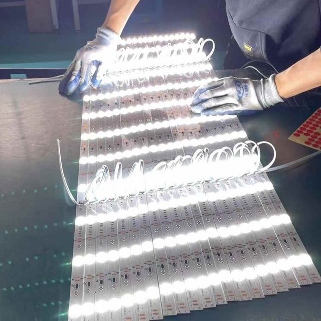 Pangui Remote Control Brightness Adjustment Stretch Film Kabu Display LED bar Strip 12v 24V LED Backlight Strip