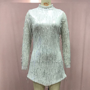 ชุดเดรสตาข่ายสำหรับผู้หญิงชุดเดรสออกงานสำหรับแม่และลูกสาว - Product Image 5