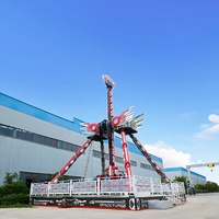 Équipement de parc d'attractions BestonRides, grands jeux de balançoire palpitants, aire de jeux de fête foraine, balançoire à 360 degrés en plein air à vendre