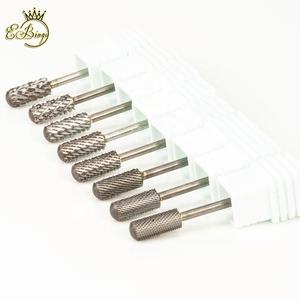 3/32 "Cross Cut 5.35*12.7Mm Kleine Vat Gladde Top F <span class=keywords><strong>M</strong></span> C 2xc 3xc 4xc 5xc Professionele Veiligheid Efile Nail Boor Carbide - Product Image 6