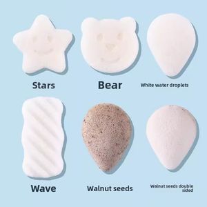 Baby Bath Sponge Konjac Foam for Household Use Baby Face Wash Foam for Children's Scrubbing Tool Baby Bath Cotton - Product Image 4