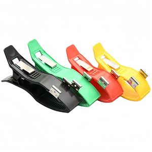 Pinces d'électrodes ECG à double usage, en ABS, plusieurs couleurs, pour appareil ECG, accessoires de moniteur patient - Product Image 2